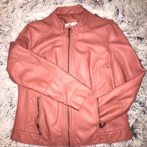 Faux Leather Jacket